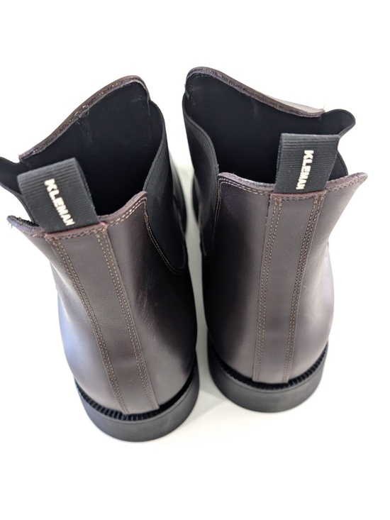 Kleman Tonnant Men’s US 10 EU 44 Brown Leather Chelsea Boots Made in France NWOB main image 2